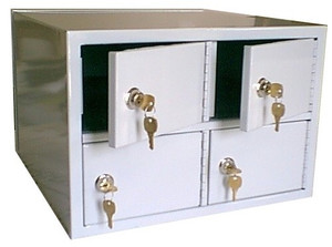 Table Mount Pistol Lockers
